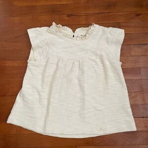 Madewell Cream Textured Camisole